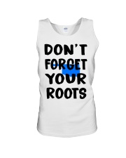 Oklahoma Map Don't Forget Your Roots Unisex Tank tile