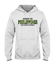 Going To Philippines Landscape Hooded Sweatshirt tile