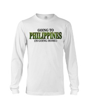 Going To Philippines Landscape Long Sleeve Tee tile