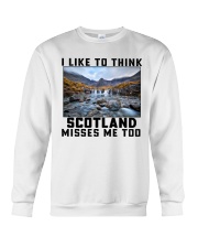 Scotland Misses Me Too Crewneck Sweatshirt tile