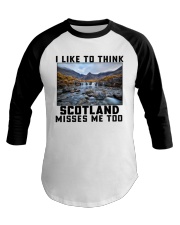 Scotland Misses Me Too Baseball Tee tile