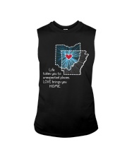 OHIO ARKANSAS LOVE BRINGS YOU HOME Sleeveless Tee tile