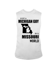 MICHIGAN GUY IN MISSOURI Sleeveless Tee tile