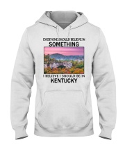 Should Be In Kentucky Hooded Sweatshirt front