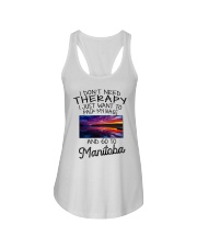 Pack My Bags - Go To Manitoba Ladies Flowy Tank tile