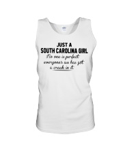 South Carolina Girl - No One Is Perfect Unisex Tank tile