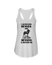 Nevada Is Missing Me Ladies Flowy Tank tile
