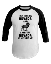 Nevada Is Missing Me Baseball Tee tile