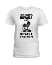Nevada Is Missing Me Ladies T-Shirt tile