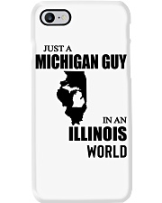 MICHIGAN GUY IN ILLINOIS Phone Case tile