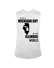 MICHIGAN GUY IN ILLINOIS Sleeveless Tee tile