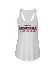 Made In Montana A Long Long Time Ago Ladies Flowy Tank tile