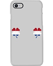 Netherlands Flag - Four Leaf Clover Phone Case tile
