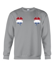Netherlands Flag - Four Leaf Clover Crewneck Sweatshirt tile