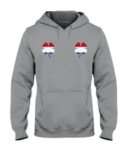Netherlands Flag - Four Leaf Clover Hooded Sweatshirt tile