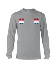 Netherlands Flag - Four Leaf Clover Long Sleeve Tee tile