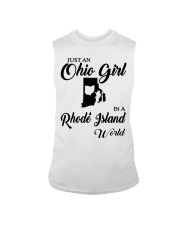 OHIO GIRL IN RHODE ISLAND Sleeveless Tee tile