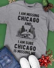 Chicago Is Missing Me Classic T-Shirt apparel-classic-tshirt-lifestyle-back-69