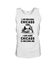 Chicago Is Missing Me Unisex Tank tile