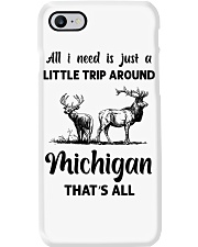 A Little Trip Around Michigan Phone Case tile