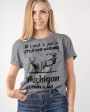 A Little Trip Around Michigan Classic T-Shirt apparel-classic-tshirt-lifestyle-front-100