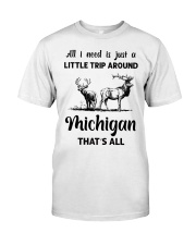 A Little Trip Around Michigan Classic T-Shirt tile