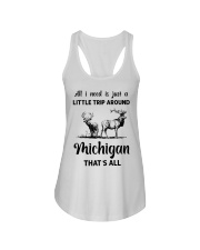 A Little Trip Around Michigan Ladies Flowy Tank tile