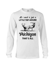 A Little Trip Around Michigan Long Sleeve Tee tile