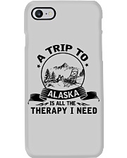 A trip to Alaska is therapy Phone Case tile