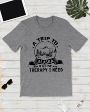 A trip to Alaska is therapy Classic T-Shirt lifestyle-mens-crewneck-front-17