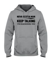 Nova Scotia Man - I'm Diagnosing Hooded Sweatshirt front