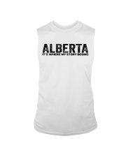 Alberta - My Story Begins Sleeveless Tee tile