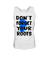 Manitoba Map Don't Forget Your Roots Unisex Tank tile