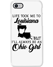 OHIO GIRL LIFE TOOK ME TO LOUISIANA Phone Case tile