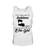 OHIO GIRL LIFE TOOK ME TO LOUISIANA Unisex Tank tile