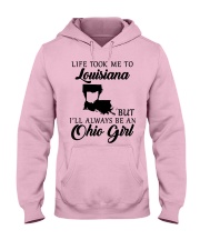 OHIO GIRL LIFE TOOK ME TO LOUISIANA Hooded Sweatshirt front