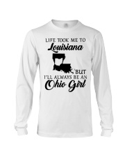 OHIO GIRL LIFE TOOK ME TO LOUISIANA Long Sleeve Tee tile