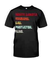 North Dakota Dad Hero Premium Fit Mens Tee tile