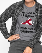 Began In Alabama - Live In Virginia Classic T-Shirt apparel-classic-tshirt-lifestyle-front-167