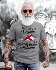 Began In Alabama - Live In Virginia Classic T-Shirt apparel-classic-tshirt-lifestyle-front-268
