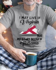 Began In Alabama - Live In Virginia Classic T-Shirt custom-t-shirts-classic-lifestyle-front-342
