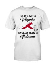 Began In Alabama - Live In Virginia Classic T-Shirt tile
