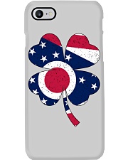 Flag Ohio Four Leaf Clover Phone Case tile