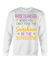 Rhode Island Girl- Be The Sunshine Crewneck Sweatshirt tile