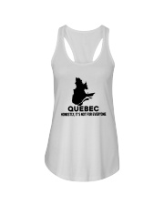 Quebec It's Not For Everyone Ladies Flowy Tank tile