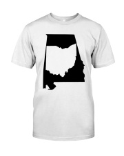 MAP OHIO IN ALABAMA Classic T-Shirt tile