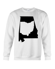 MAP OHIO IN ALABAMA Crewneck Sweatshirt tile