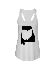 MAP OHIO IN ALABAMA Ladies Flowy Tank tile