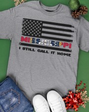 Flag Mississippi- Call It Home Classic T-Shirt apparel-classic-tshirt-lifestyle-back-69