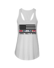 Flag Mississippi- Call It Home Ladies Flowy Tank tile